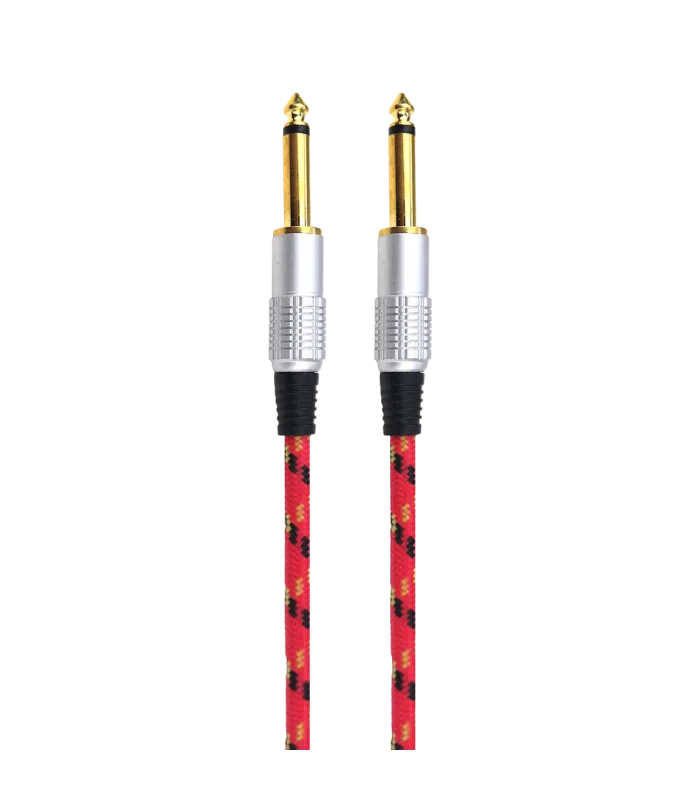 Cabo de guitarra P10 mono em nylon